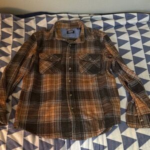 Chaps Multicolor Plaid Flannel Shirt